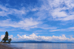 琵琶湖、圧巻の景色！