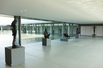 廊下の展示風景