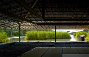 Tea room designed by Raku Kichizaemon XV -Jikinyū