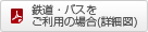 鉄道・バスをご利用の場合(詳細図)